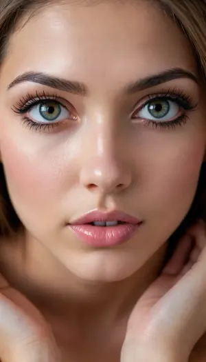 rekt, pussy_spreading, lulublair, gaping, pussy, vaginal, hole, 1girl, solo, tall 20yo girl with bright makeup, full body view, (straight legs:1.2), (straight legs:1.3), long legs, physique of a gymnast, toned physique of a fitness indian model, perfect breasts, protruding breasts, very detailed skin, detailed face, detailed lips, slender athletic legs, very narrow waist, rounded hips, very high legs, athletic buttocks, pronounced feminine facial features, perfect eyes, detailed eyes, very detailed iris, long eyelashes, large realistic lips, full lips, perfect face, perfect mouth, symmetrical face, pleasant face, healthy hair, very long hair, perfect lively eyes, bright eyes, penetrating gaze