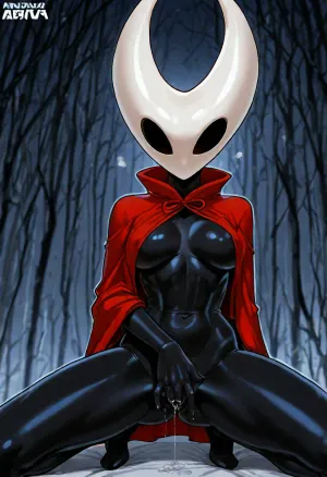 (Andava:1.6), (Hornet from Hollow Knight), solo, masturbating, fingering, <lora:add-detail-xl:1.2>, <lora:attractive_notrigger:1.2>, <lora:detailed_notrigger:1.2>, <lora:LCMTurboMix_Euler_A_fix:1.2>