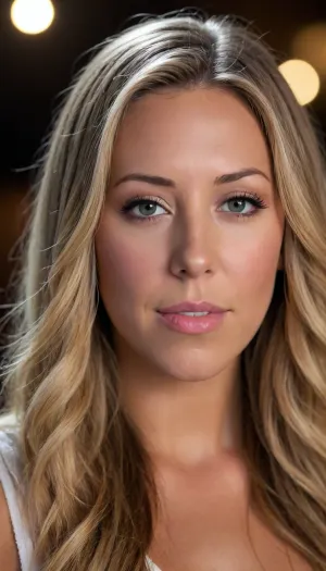 Create a half-portrait of Colbie Caillat.