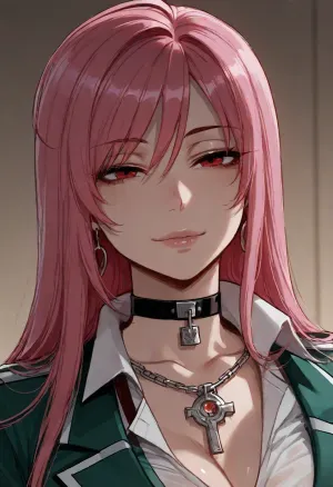 (Ratatatat74), (Akashiya_Moka from Rosario + Vampire), solo, <lora:ratatatat74-000050:.8>