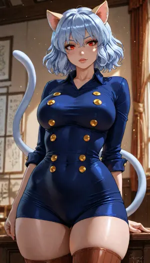 ((dandonfuga art style:1.2)), (Neferpitou), solo, <lora:add-detail-xl:1.2>, <lora:attractive_notrigger:1.2>, <lora:detailed_notrigger:1.2>, <lora:LCMTurboMix_Euler_A_fix:1.2>