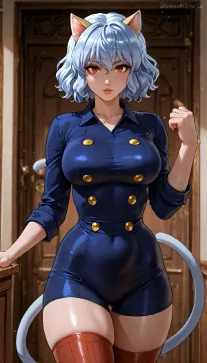 ((dandonfuga art style:1.2)), (Neferpitou), solo, <lora:add-detail-xl:1.2>, <lora:attractive_notrigger:1.2>, <lora:detailed_notrigger:1.2>, <lora:LCMTurboMix_Euler_A_fix:1.2>