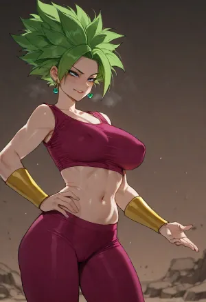 (Ratatatat74), (kefla, dragon ball), solo, <lora:ratatatat74-000050:.8>