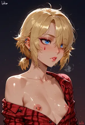 medium teardrop tits, nipple piercings, younger girl, igbaddie, detailxl, <lora:SDXL_DatAss_v1:1.4>, <lora:detailed_notrigger:1.4>