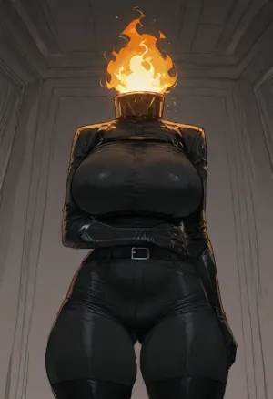 (ratatatat74), (dullahan girl), solo, <lora:ratatatat74-000050:2>