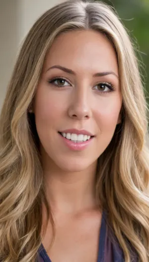 Create a, upper-body-portrait, (((from the hip to the head:2))), of, (((Colbie Caillat:2))), (((at the age of 18:2))), ., (((She has light ash-brown to caramel-brown, honey-blonde, ash-blonde, and champagne-blonde hair with light-blonde highlights and ombré tones—featuring soft color transitions from light brown to blonde, brunette, and light caramel:2)))