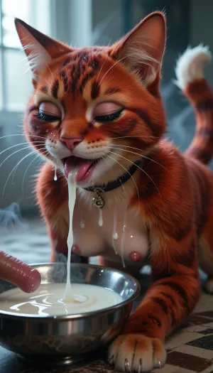 MATHYRI MIKRO ultra photorealistic cinematic, (7 years old petite woman, instagram model petite, Sweaty, piercing nipples, tits pierced, septum piercing, nose piercing, chocker, small boobs, very slim girl, slim Masterpiece, furry, futanari, solo, (Anthropomorphic cat, from "Zootopia"), thick fur, naked, Anthropomorphic feline body, tiny cat, skinny, very small ass, narrow hips, small breasts, on all fours, on floor, (narrow waist), red pelt, happy face, ((it drinks milk from bowl)), lips on the milk, licking milk, face on the bowl, seductive ass, (blur background), light rays from window, steam, Cold color temperature, cat feeding, dynamic view, side view, Trfut, flac-futa, balls, flac-penis, photo, artwork), super close hot of bukkake, cumshot, facial portrait picture of the Bride face in cum facial, with heavy makeup and a lot of makeup, a lot of Cum on her face, cum on her long black eyelashes, Cum on her eyelids, Cum on her cheek skin, her face wet with Cum, Cum on her red lips. cum on her wedding tail, One of the false eyelashes is wet and on the cheek. woman, (makeup:1.3), facialized, superfacialized, (lips:1.5), makeup, eyeliner, eyelashes