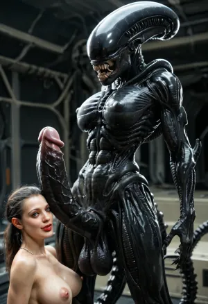 A futa Xenomorph like the movie alien posing erotically on the spaceship Nostromo. She’s half human, half Alien with a massive cock. Alien, xenomorph, futa, massive cock, huge tits, monstrous cock, half human, half xenomorph, xenomorph futa, sexual, erotic, horror