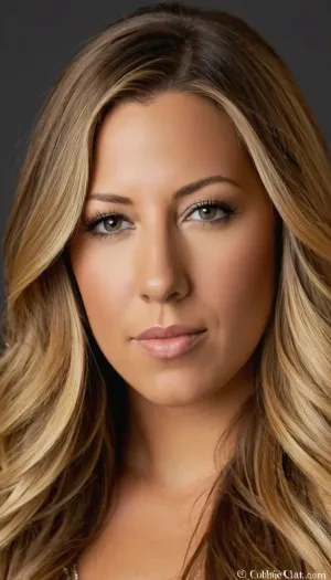 Create a half-portrait of Colbie Caillat.