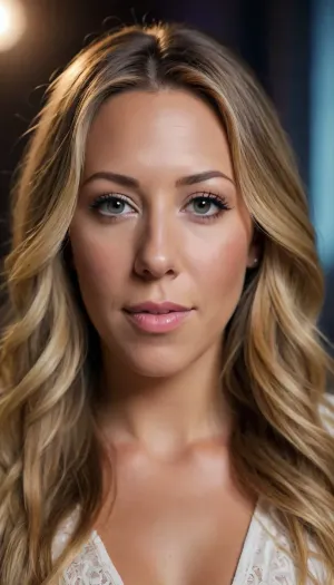 Create a half-portrait of Colbie Caillat.