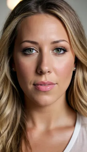 Create a half-portrait of Colbie Caillat.