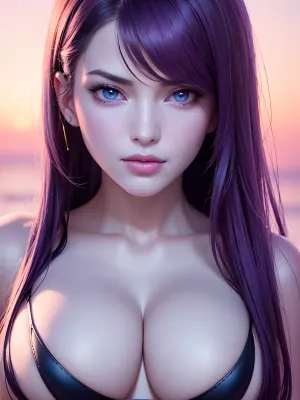 8k決断および150のmmの決断のフル ボディ、超現実的および複雑な細部と直面する驚くべき磁器のプロフィールの女性。 レンダリングは8k決断で、150のmmの高い対照があります。 それは超現実的です