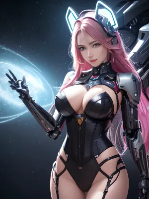 Crear una alta resolución fondos de pantalla de 8k cg con las palabras clave "AI, generar, ultradetallado, extremadamente detallado, fondos de pantalla de ultradetallado" y "mecha musume" para la mejor calidad entre 0.8 contacto