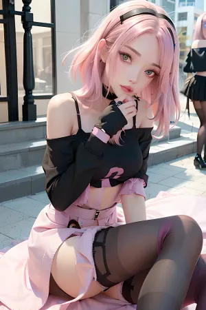 一个高品质的AI产生了一个对称的眼睛,美丽的女孩的色情图片,有着高细的皮肤纹理,高细的头发,锋利的身体,诱人的姿势