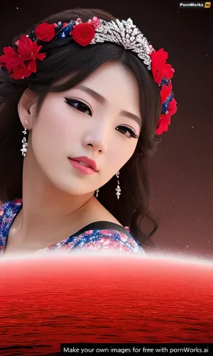 여자의 몸은 멋진 사진에 캡처, 그녀의 곡선과 사기그릇 피부를 보여줍니다. 그녀의 얼굴은 지능, 창의력 및 관능적이었습니다. 사진은 완벽한 순간을 캡처 한 예술 작품이었습니다