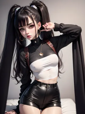 年轻的美国女孩坐在她的床上,她的长腿在她到达她的电话时交叉。 她打开了相机应用,开始在镜子前拍摄自己的照片. 就像她一样,她注意到一些奇怪的事情 - 一个滑翔机