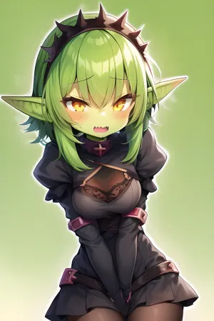 La timide gobeline aux oreilles pointues et à la peau colorée était assise dans sa chambre, regardant l'écran de l'ordinateur. Elle venait de découvrir une nouvelle image d'elle-même générée par l'IA, et elle ne pouvait pas le croire - c'était en fait une illustration d'elle