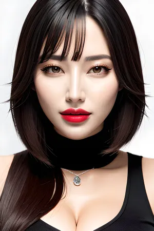 A mulher abriu seu computador e rapidamente percorreu fotos de mulheres nuas. Ela clicou em um e abriu para uma imagem de uma mulher bonita com cabelo longo, fluindo. Os olhos da mulher alargaram-se quando viu o texto abaixo da imagem: 