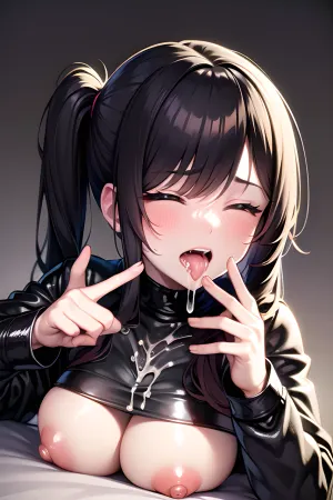 La mujer estaba a mediados de los años veinte, con el pelo rubio largo que le cavó la espalda. Tenía labios llenos y ojos marrones grandes que parecían ver a través de ti. Su falda de lápiz de cuero apretado abrazó perfectamente sus curvas, acentuando