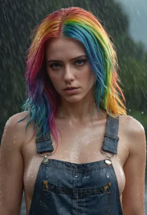 Сара, молодая женщина с радужной шерстью, проводит свои дни, создавая гиперреалистические 3D-рендеры гривенных женщин с радужной шерстью. Ее работа очень востребована технологической индустрией, и в результате она стала довольно богатой. Однако,