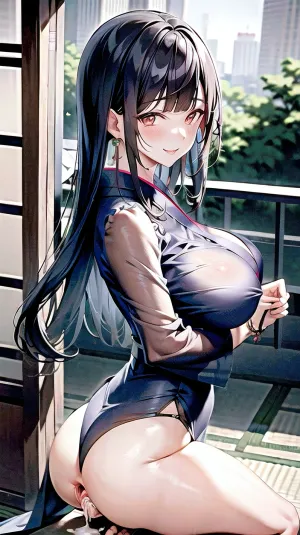 woman, (best quality, highres, masterpiece), (1boy, otoko no ko:1.1), blush, smile, solo, male focus, looking at viewer, upper body, long hair, blunt bangs, black eyes, (penis, testicles, anal, multiple penises, sex, legs up, full nelson), (outdoors:1.1), bukkake, cum, chichibukuro, see-through, kimono, <lora:bukkake_1:.5>, <lora:chichibukuro:.5>, <lora:SeeThroughKimonoNoise:.5>