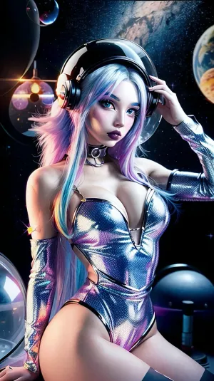 In the year 2075, Sarah sat in her spaceship, wearing a skin-tight space suit with a helmet that resembled an alien creature. She was on her way to Mars to explore the planet's resources and take pictures of its unique landscape