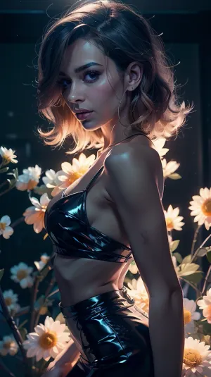 Claudiaによる見事な8K壁紙は、彼女の磁器プロファイルとシッフルスタイルの髪で、女性の顔の美しさをキャプチャします。 照明は柔らかでバックライトを当てると、イメージの現実感にプラスされます。 撮影した写真