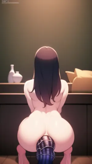 少女はベッドに座って、脚を一緒に座って、ワイドなアスホールが見える。 彼女は彼女のアスに複数のオブジェクトをインサートし、怒りの大人の喜びを楽しんでいます。 絵は、彼女の体のすべてのインチを彼女とfuckedように見せる、高品質で詳細でした