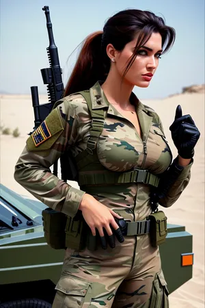 In the year 2000, a special forces unit was deployed on a mission to take down a notorious terrorist cell. They were equipped with state-of-the-art combat uniforms and advanced weaponry, including AI-powered cameras that could detect hidden