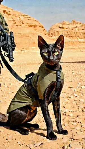 絵の中の女性は、特別な部隊の戦闘ユニットのユニフォームでドレスアップされ、迷彩とトランシーバーで完成しました。 ライフルを運んだし、顔に激しい表情をした。 彼女の目が集中し、彼女がスキャンしたように決定しました