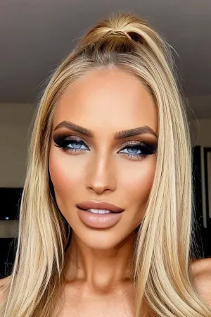 완벽한 기능과 Instagram 모델이있는 아름다운 소녀는 아름답게 만들어진 AI 생성 된 텍스트의 주제입니다