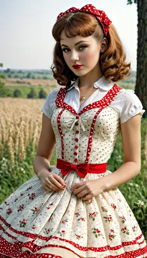 woman, Pin up. photo from 1957, <lora:flat_chested_v3.5:.8>, <lora:ahxl_v1:.8>, sweetegl, sweetop, sweetjsk, <lora:sweetlolitaxlv3_5:1.1>