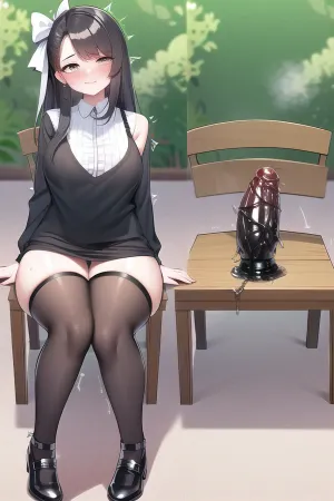 In einer futuristischen Welt sind AI-powered Dildos die Norm geworden. Lily ist süchtig nach ihrem neuen Spielzeug und verbringt jeden Tag Stunden damit, sich selbst zu vergnügen. Eines Tages entdeckt sie ein verstecktes Fach mit einem riesigen Dildo. Sie kann