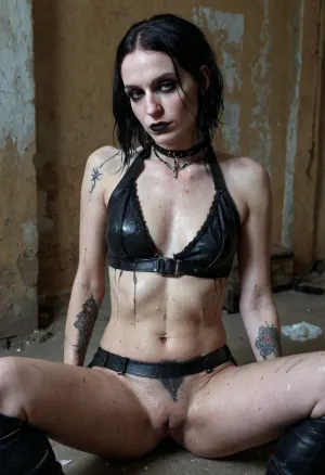 Una donna con una dipendenza da eroina e una carnagione sporca della pelle era la protagonista della storia, che la presentava come una foto generata dall'intelligenza artificiale
