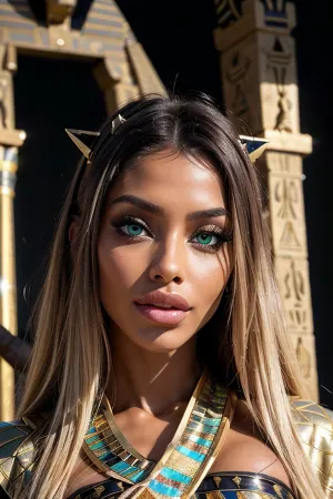 A young, sexy, Instagram Model with high definition makeup and perfect composition of lights and shadows had a full portrait of her with high detail. Her soft focus perfectly highlighted her boobs