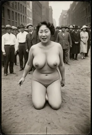 20代の女の巨大獣と巨大なポジシャル写真の彼女の裸足で公開. フィールドビューカメラで撮影した写真は最高の状態ではありません