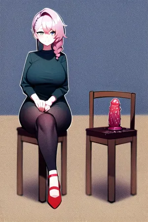 In einer futuristischen Welt waren AI-powered Dildos gemeinsam. Eines Tages stolperte ein junges Mädchen auf einen riesigen Dildo, der doppelt so groß war. Sie konnte der Versuchung nicht widerstehen und sie in ihren Arsch stecken. Der Dildo war
