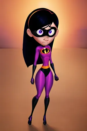 Violet Parr, a superhero with an unusual chest and long ponytail, is commissioned to create an artwork that will leave everyone in awe. She pushes herself to the limit to deliver something truly extraordinary, but when she's commissioned to create a piece for