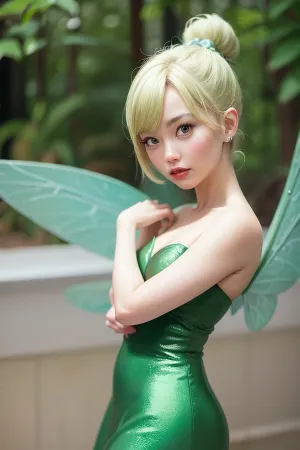 TinkerWaifu, une femme de 20 ans aux cheveux longs et aux ailes sur sa photo de profil, avait une apparence féérique