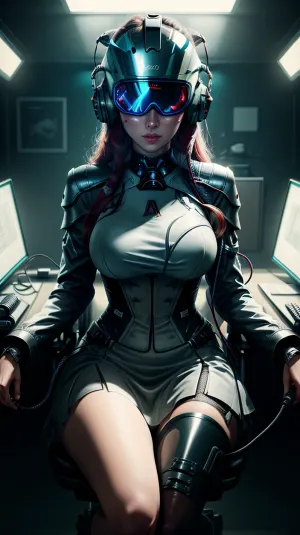 O dispositivo de controle da mente foi uma obra-prima, gerando a melhor imagem de qualidade com máxima qualidade e detalhes. Foi um fone de ouvido que cobriu os olhos, permitindo a imersão completa no mundo virtual. A iluminação HDR de alta definição adicionado ao realismo do