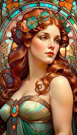 Die Frau saß vor dem Computer, ihre Finger flogen über die Tastatur, als sie an ihrem neuesten Projekt arbeitete. Plötzlich tauchte eine Benachrichtigung auf ihrem Bildschirm auf. Es war eine E-Mail von Alphonse Mucha Style, einem renommierten Kunststudio, das