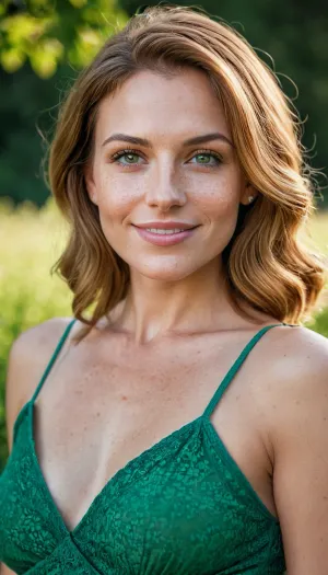 Professional photo, ((full torso in frame:1.3)), smiling, ((wide angle)), random location, (pretty), 35 yo cute tall tall tall tall woman, extremely high resolution, extremely detailed, hyper ultra hd, 8k, ((youthful face:1.3)), (detailed skinpores:1.3), ((light brown hair:1.2)), ((hairlength:1.5)), freckles, (green eyes), location-appropriate clothing, random color theme for clothing happy look, focus on eyes, detailed and realistic skin texture, vintage, 4K HD, cinematic lighting, high contrast, realistic shadows, (photorealistic), hyperrealistic, <lora:add-detail-xl:.5>, <lora:faces_v3:.5>, <lora:SDXLHighDetail_v5:.5>, <lora:XDetail_light:.5>, <lora:diffusers_sdxl_wrong-lora:.5>, Endless_Up_SDXL_Neg