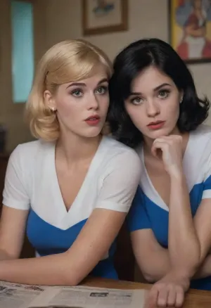 woman, betty and veronica, (archie comics)