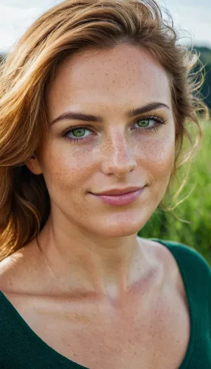 Die Frau auf dem Foto ist eine 35-jährige professionelle preisgekrönte Fotografin, die sich auf hyperrealistische Fotografie spezialisiert hat. Sie hat einen Master-Abschluss in bildenden Künsten und schafft seit über 20 Jahren schöne Bilder. Ihr neuestes Projekt ist