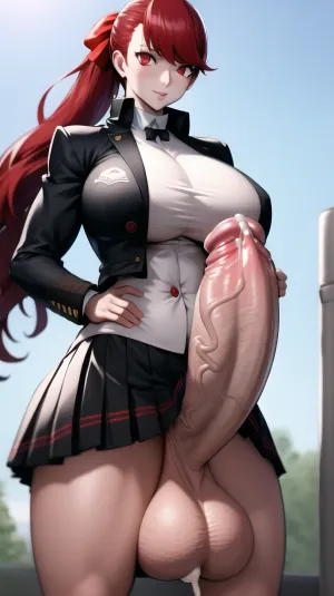 在色情故事的中间,石秀突然感觉到一个高大的男人长发,红眼睛从后面盯着她. 她转身看到一个巨大的勃起,用双手抱着他的巨型阴茎. 他走过