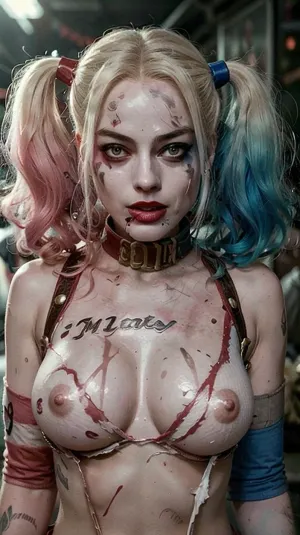 हार्ले क्विन ने अपने चेहरे की तस्वीर को प्रश्न में महिला को भेजा, जिन्होंने एक उत्सुक "हाँ" इमोजी के साथ जवाब दिया। तब से, उन्होंने अपने शरीर के चित्रों का आदान-प्रदान किया और अपने जांघों के बीच एक दूसरे के चेहरे को दफनाने के बारे में संदेशों का व्यापार किया।