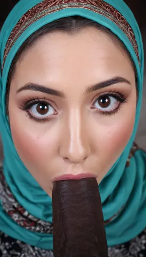 J'ai regardé l'image de mon corps vêtu de hijab, allongé sur le lit, les jambes ouvertes. Je ne pouvais m'empêcher de ressentir un sentiment de peur et de dégoût en me voyant dans cette position. Mes yeux étaient grands ouverts,