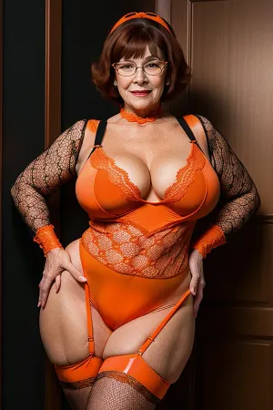 Velma Dinkley, una donna di 80 anni, era un vero amante di tutte le cose sexy. Amava mostrare le sue curve e assicurarsi che tutti sapessero che era ancora una donna sexy nonostante fosse nei suoi anni '80. Lei