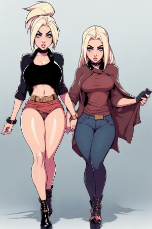 Das junge erwachsene Mädchen, mit ihrer blonden Seite geschwommen Haare und helles Eis Grüne Augen, saßen vor ihrem Computerbildschirm. Sie suchte nach einem Bild einer sexy Frau als Inspiration für ihr nächstes Stück. Plötzlich stolperte sie auf eine
