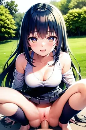 Una splendida immagine porno generato da AI di una bella donna con illuminazione perfetta, mostrando un volto estremamente dettagliato e un'illuminazione perfetta. Ha capelli biondi lunghi, grossi seni e una figa bagnata. Il suo sorriso è largo e i suoi occhi sono chiusi in piacere